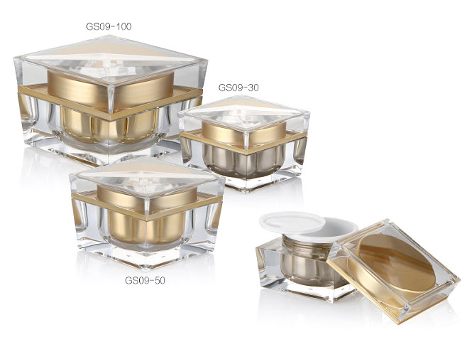 Square Cream Jar